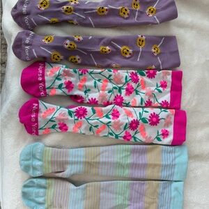 3 pack Nurse Yard compression socks